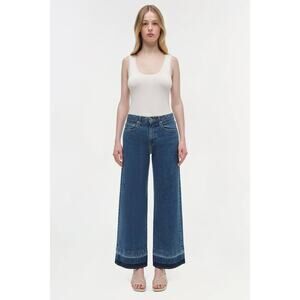 Simkhai Jude Wide Leg Jean in Marine 30
